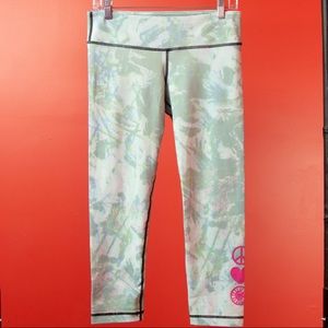 SoulCycle tie-dye leggings